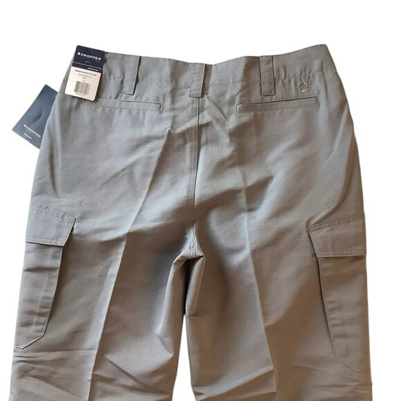 NWT Propper Womens Edgetec Tac Pant Cargo Snap Size 12L Gray High-Rise - Picture 5 of 12